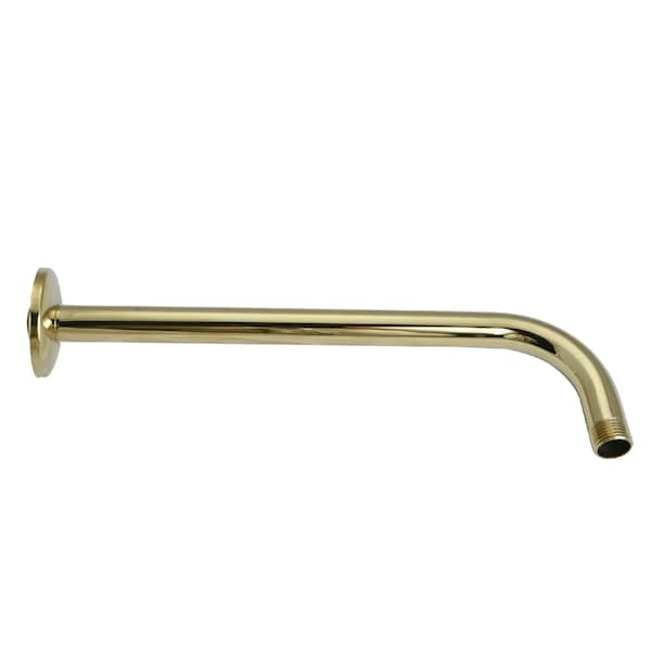 Kingston Brass Claremont Raindrop Shower Arm, Polished Brass K112A2 - main
